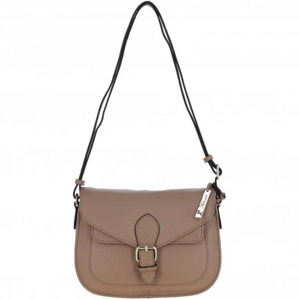 Real Leather Crossbody Bag Parafin